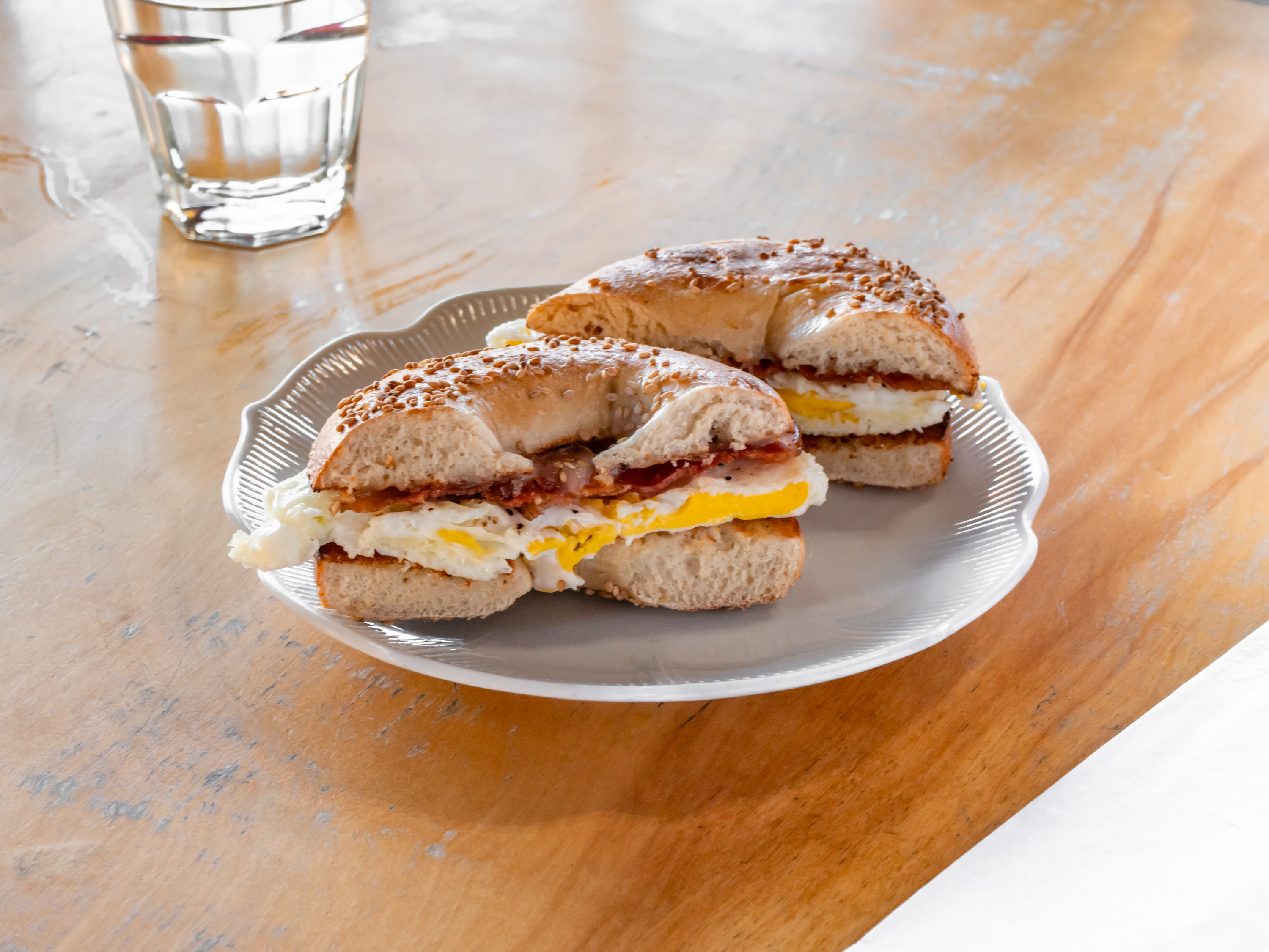 Order Belvedere Bagels and Croissants Meat  food online from 901 Columbus Cafe store, San Francisco on bringmethat.com