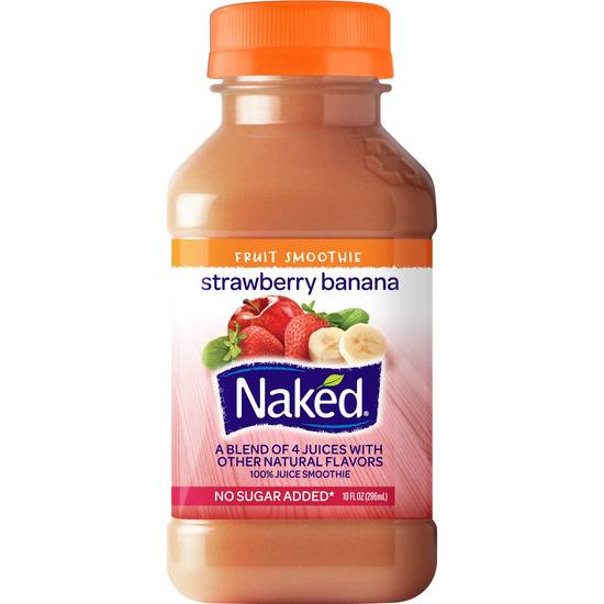 Order Naked Juice Fruit Smoothie Strawberry Banana food online from Deerings Market store, Traverse City on bringmethat.com