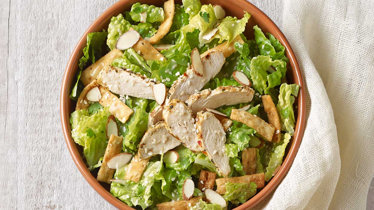 Order Asian Sesame Salad With Chicken food online from Panera store, Eden Prairie on bringmethat.com