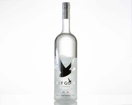 Order Grey Goose, 1.75L vodka (40.0% ABV) food online from Sbc Liquors #7 store, Milpitas on bringmethat.com