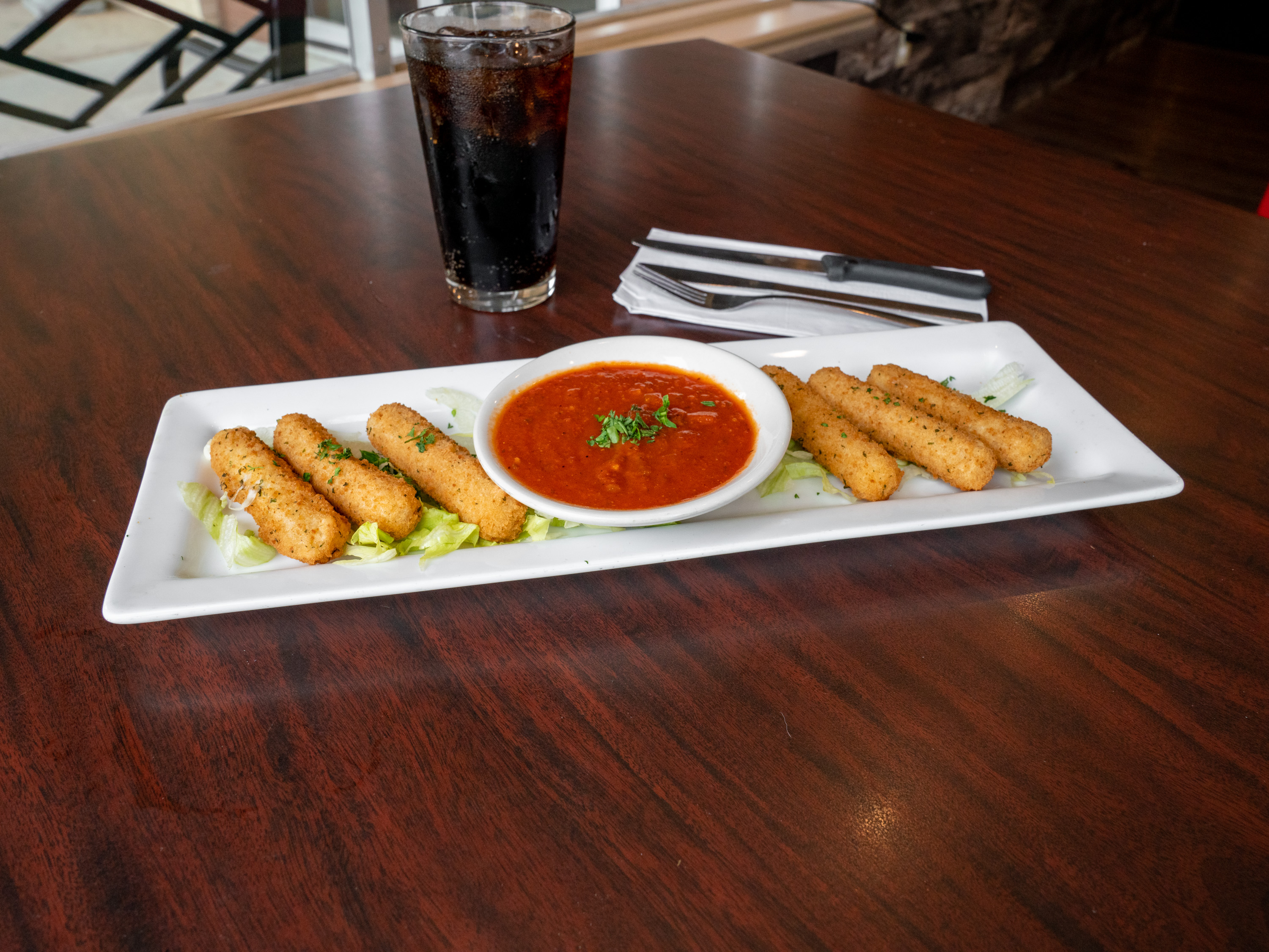 Order Fried Mozzarella food online from Concord Family Restaurant store, Mentor on bringmethat.com