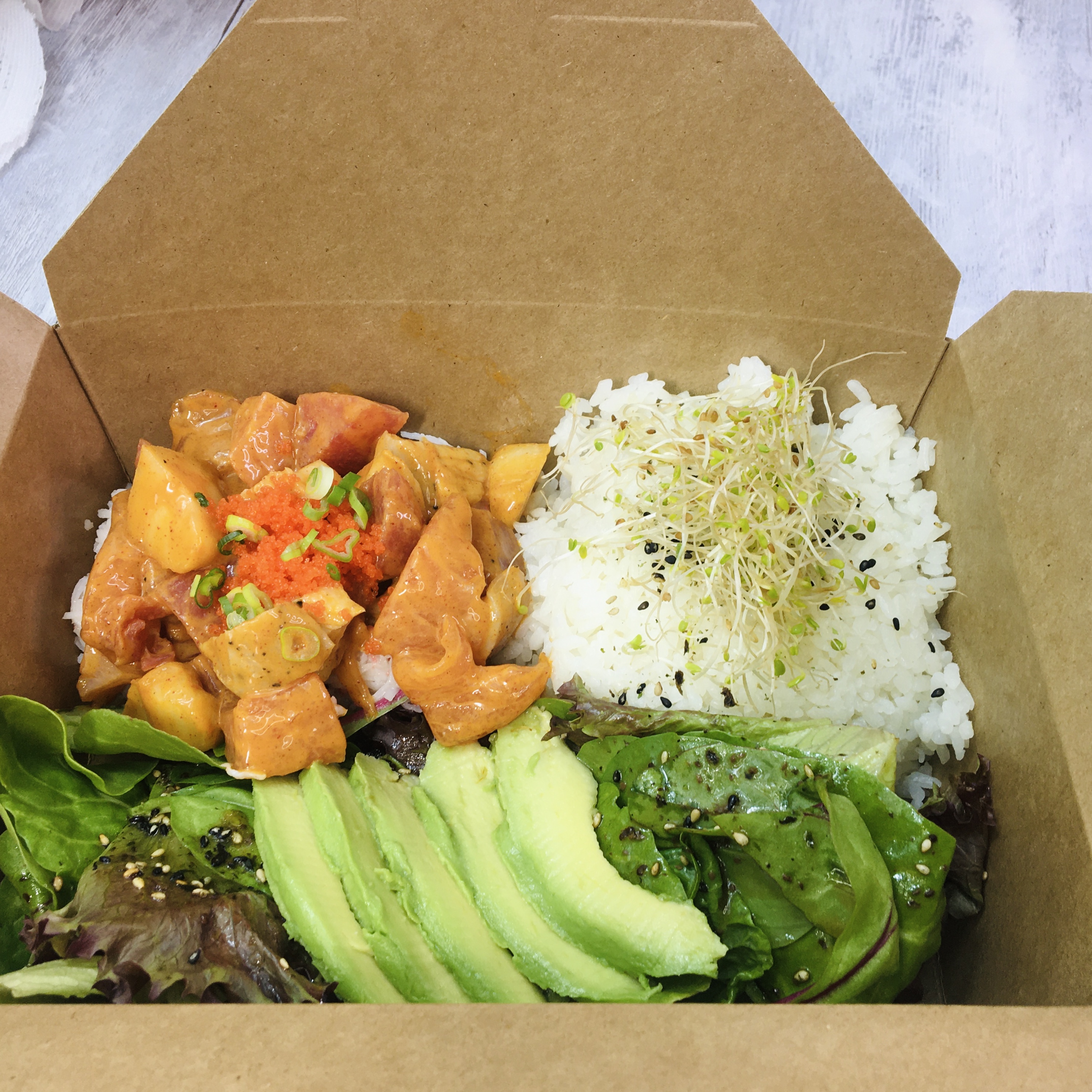 Order Poke Bowl food online from Sushi N Grill store, Bakersfield on bringmethat.com