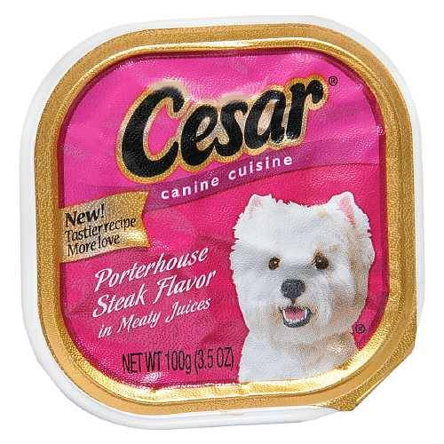 Order Cesar Canine Cuisine Dog Food - 3.5 oz food online from Walgreens store, Carson City on bringmethat.com
