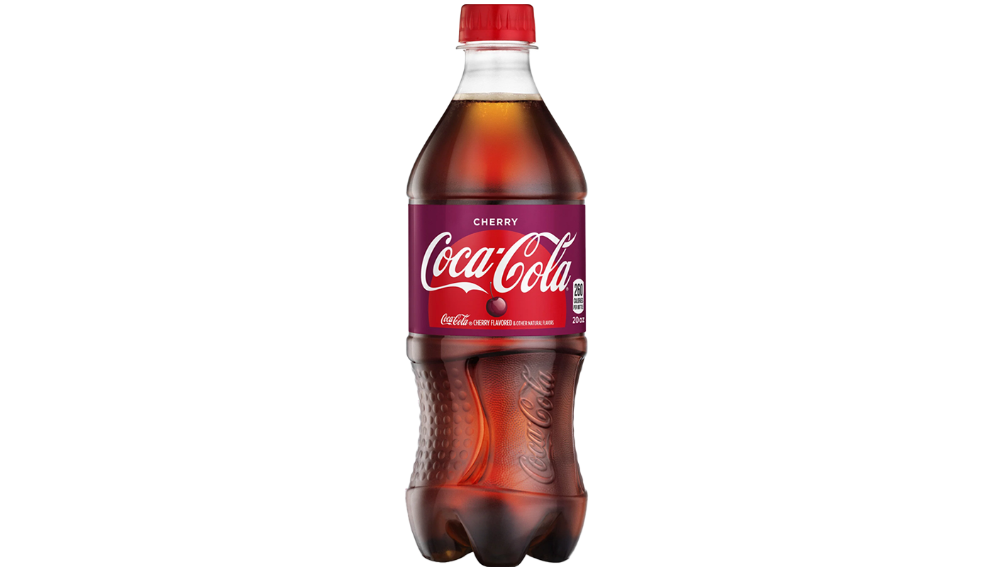 Order Coke Cherry 20oz food online from Chevron Extramile store, Fountain Valley on bringmethat.com