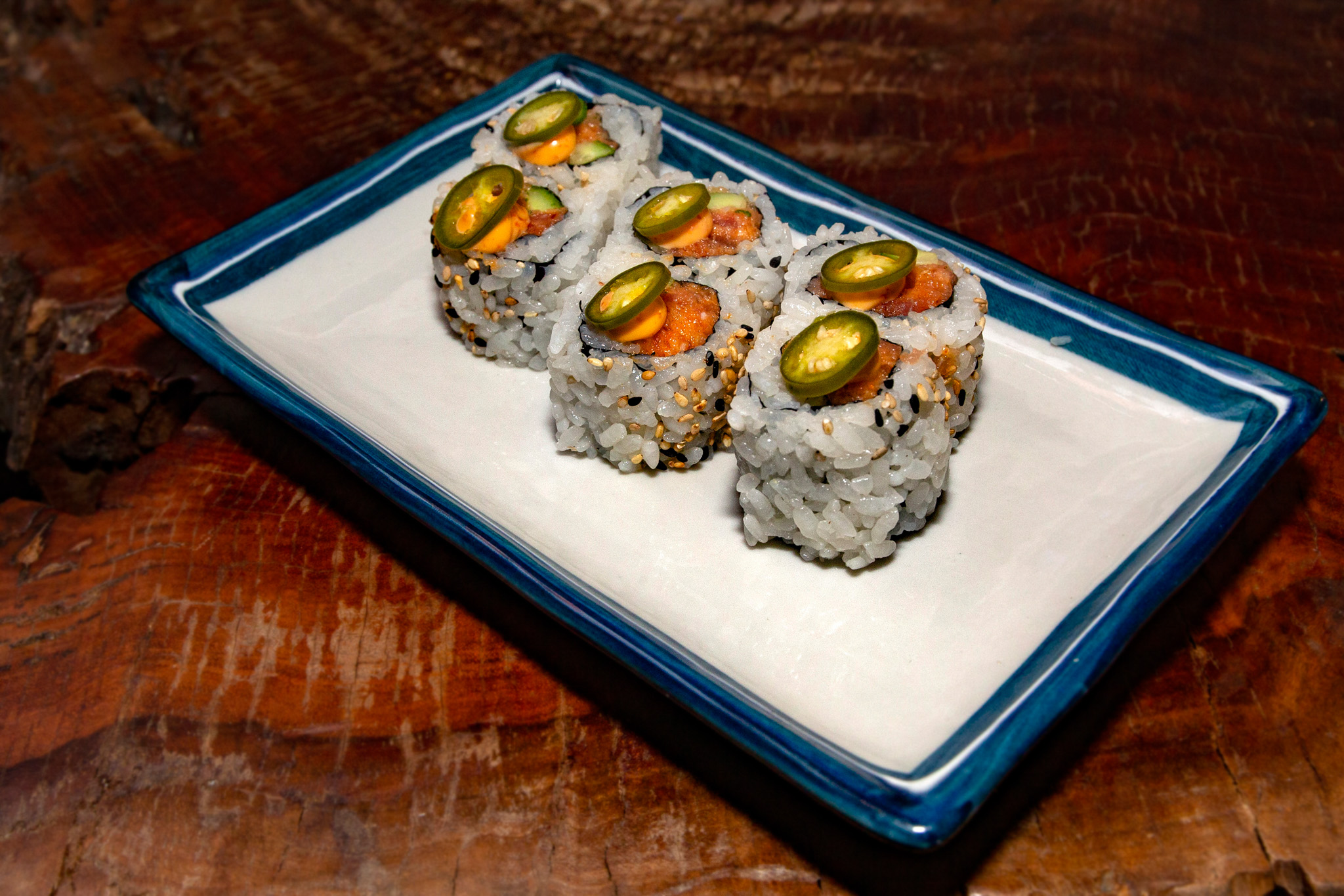 Order Spicy Tuna Roll food online from Perch store, Los Angeles on bringmethat.com