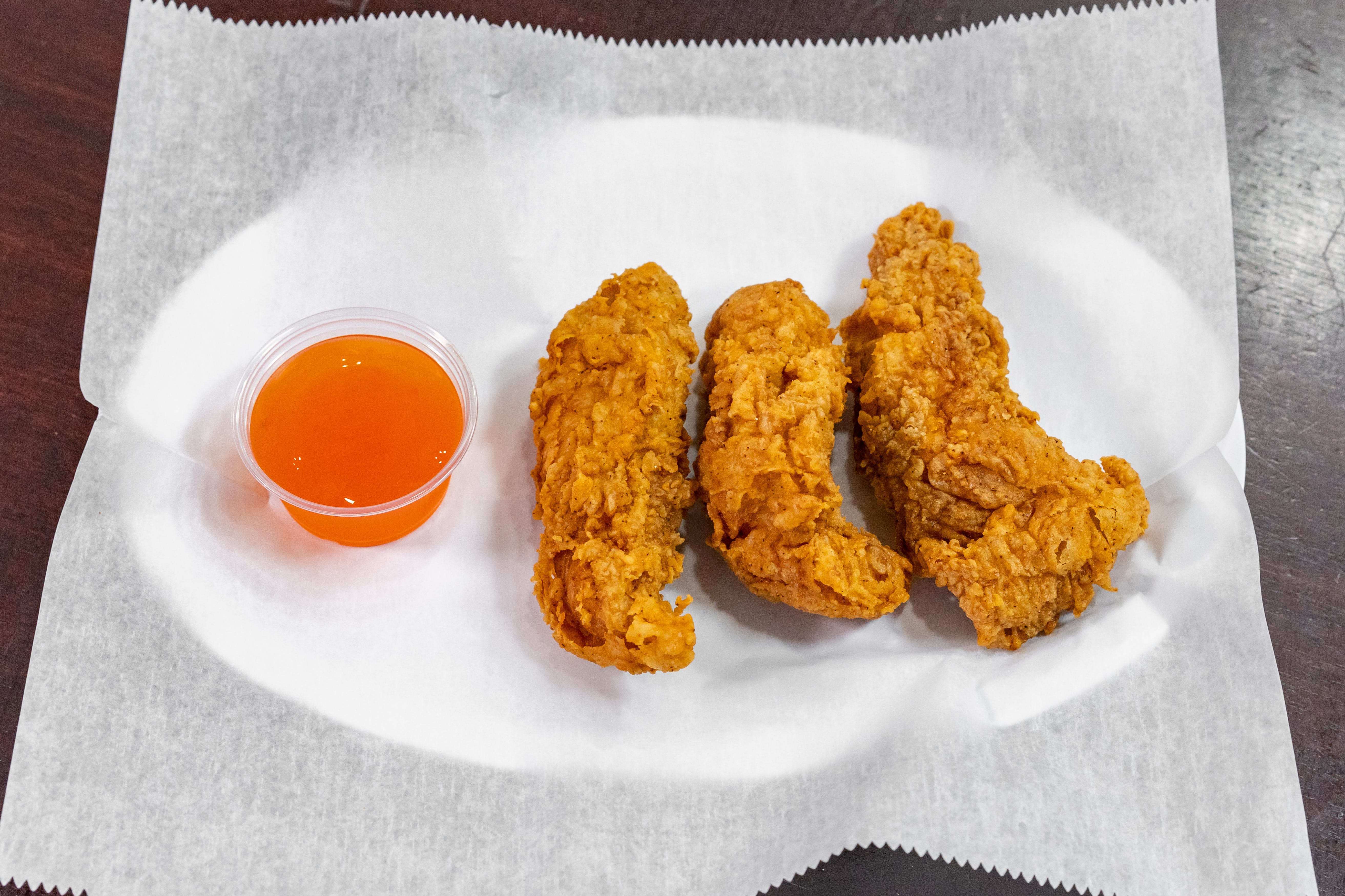 Order Chicken Tenders - Side food online from Andriano's Pizza store, Delmar on bringmethat.com