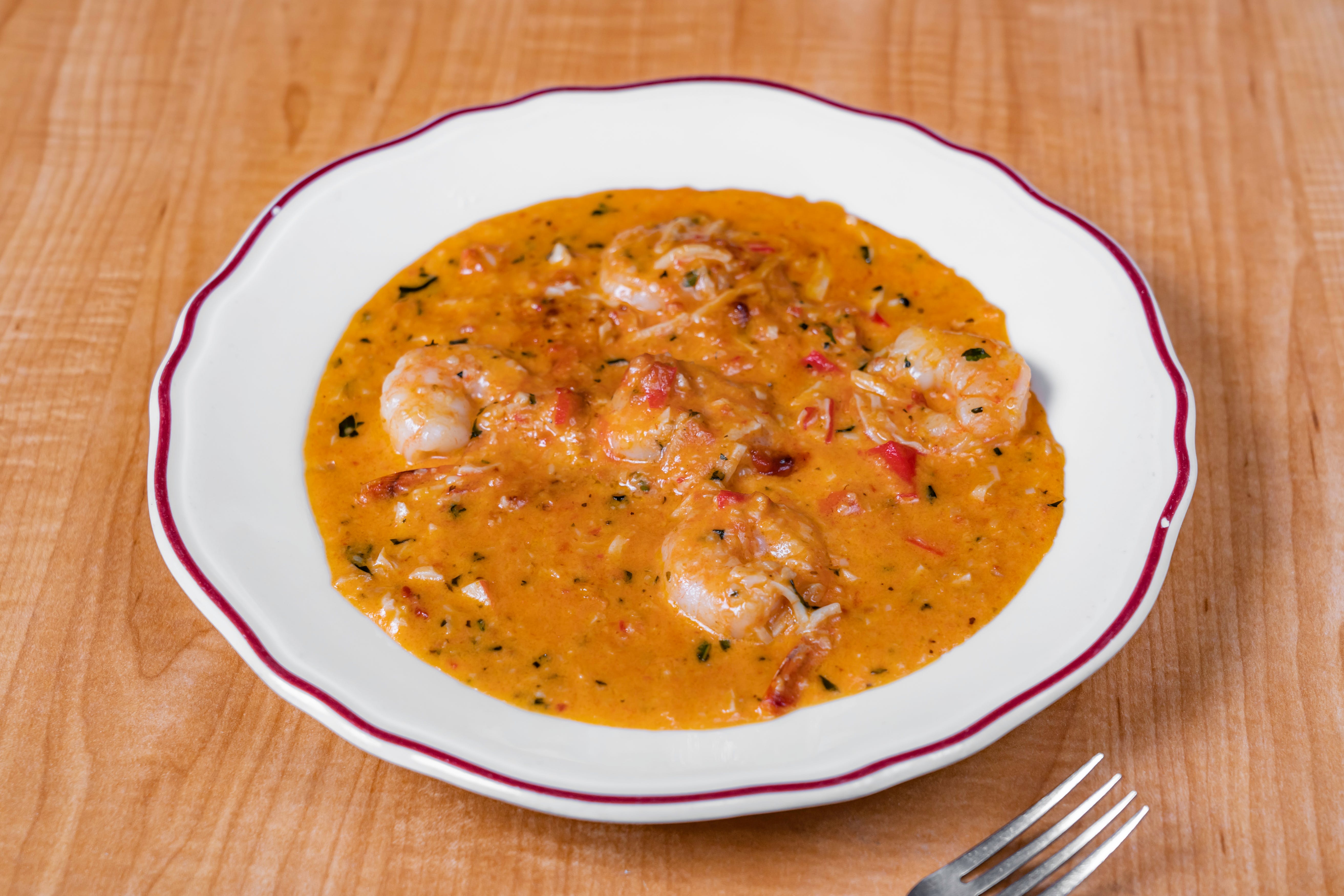 Order Shrimp Scampi - Entree food online from Luigi Italian Restaurant store, Hondo on bringmethat.com