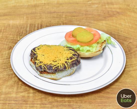 Order Cheeseburger food online from Little J Donuts store, Harahan on bringmethat.com