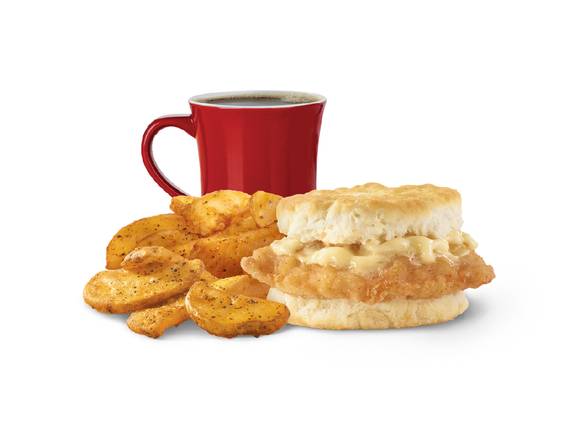 Order Honey Butter Chicken Biscuit Combo food online from Wendy's store, Canton on bringmethat.com