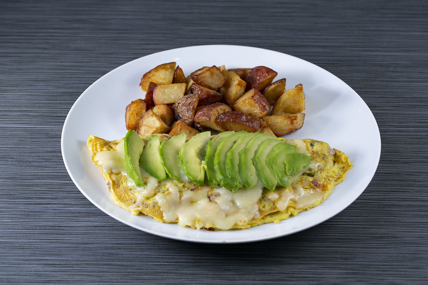 Order Regular Omelette food online from Bajis' Down The Street Cafe store, Mountain View on bringmethat.com