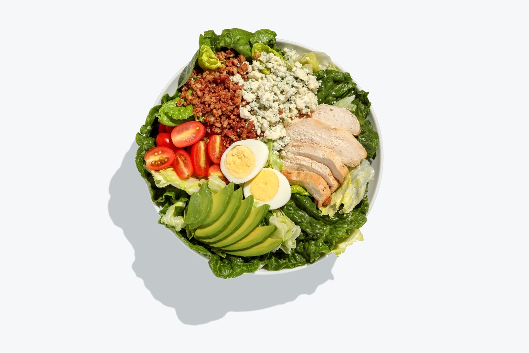 Order What About Cobb salad food online from Green District Salads store, Louisville on bringmethat.com