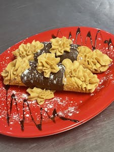 Order Pumpkin Cannoli food online from College Town Pizzeria store, Fairbanks on bringmethat.com