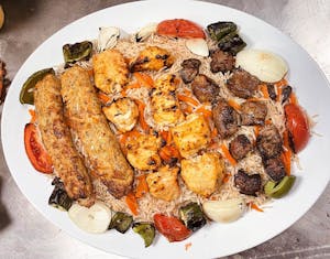 Order #26 Family Platter #2 For 6ppl food online from Jersey Kabob Platter & Pizza store, Monroe Township on bringmethat.com