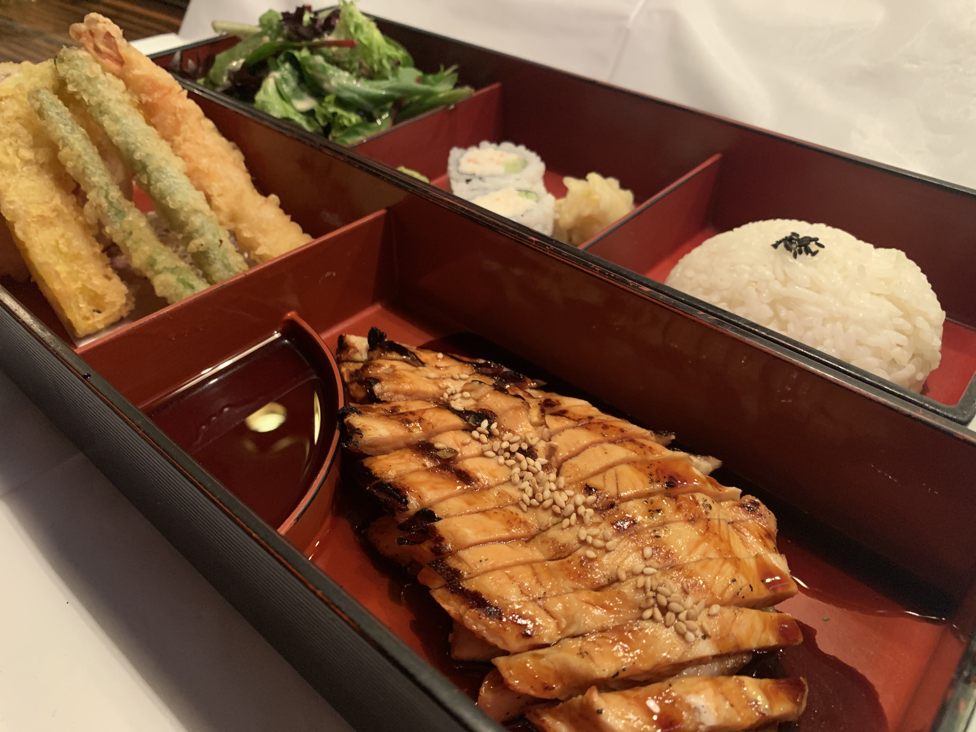 Order Teriyaki Chicken Bento Plate food online from Kaori Sushi store, Fullerton on bringmethat.com