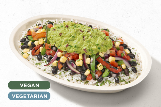 Order Veggie Full Bowl food online from Chipotle store, Euless on bringmethat.com