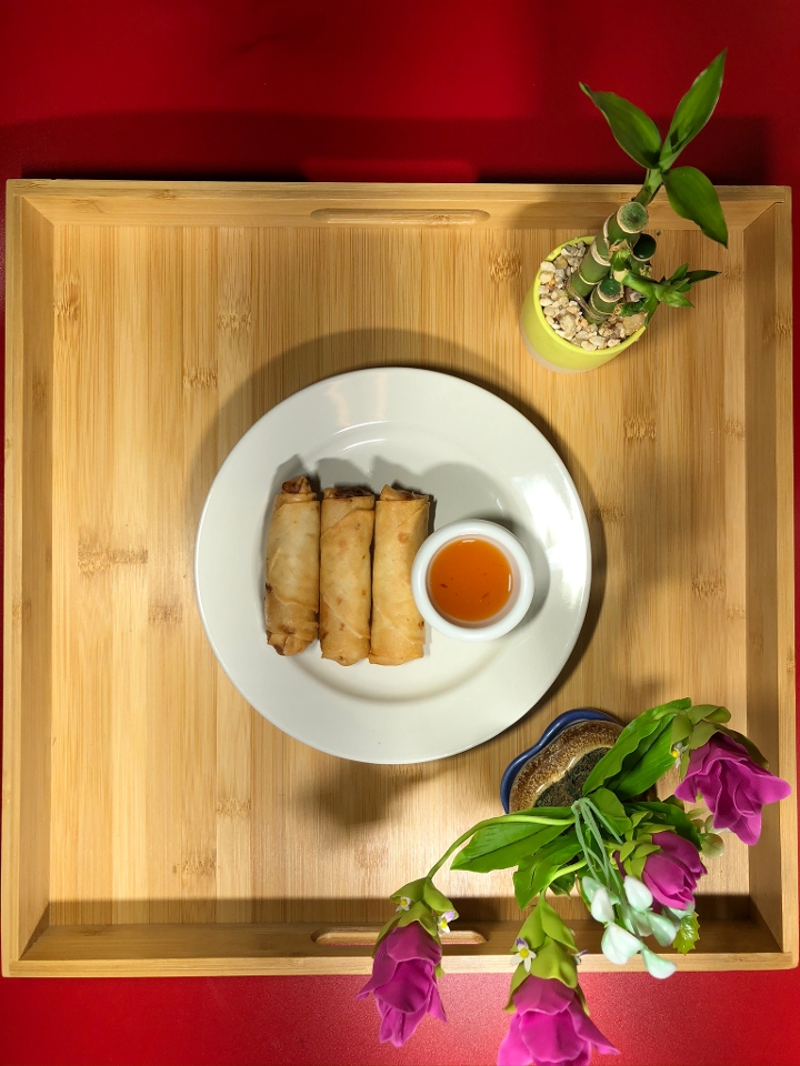 Order P-Spring Rolls(A9) (10) (3PD) food online from Chaang Thai Restaurant store, Morgantown on bringmethat.com