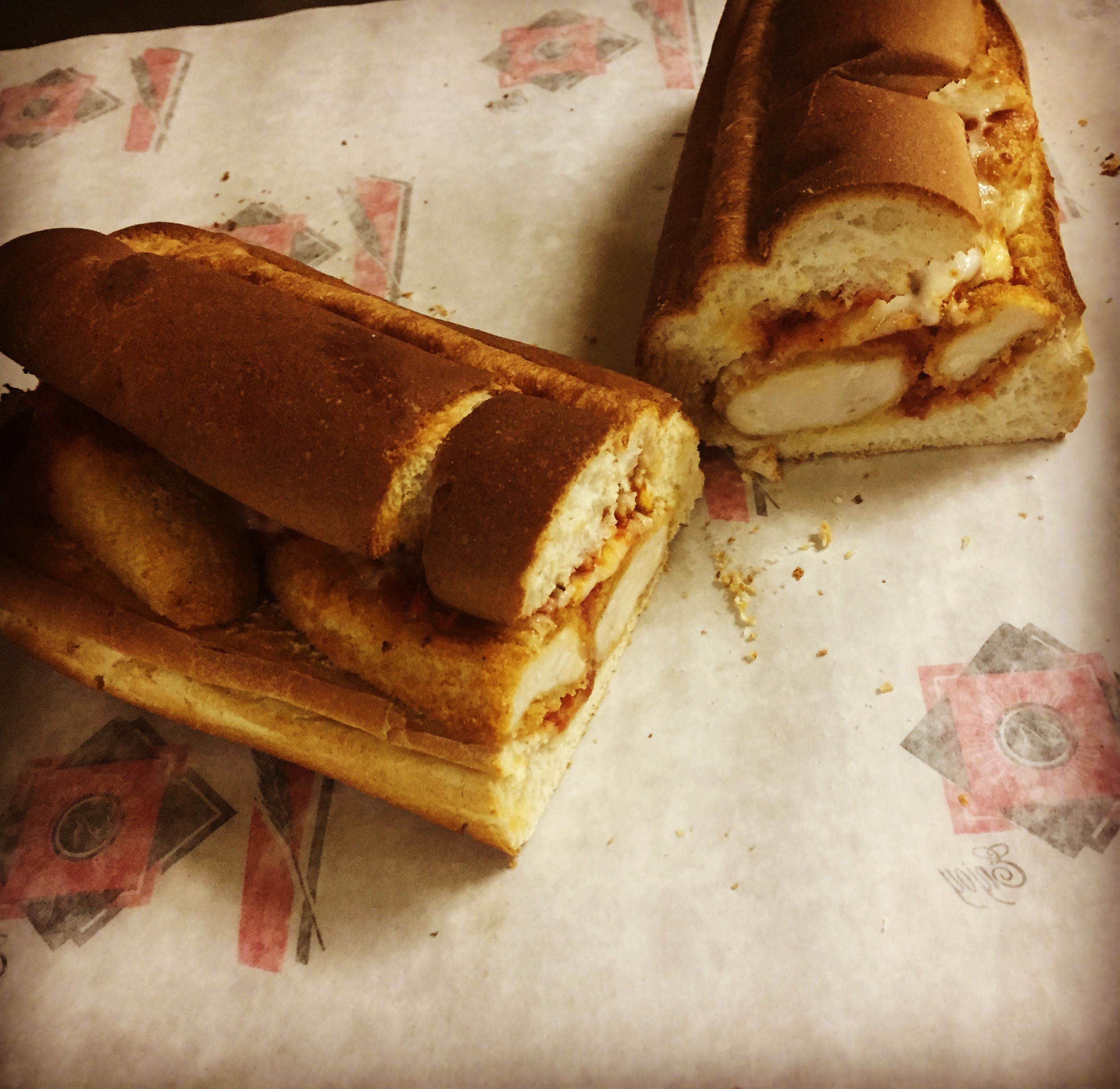 Order Chicken Parmesan Sub food online from Ronzio Pizza & Subs store, Warwick on bringmethat.com