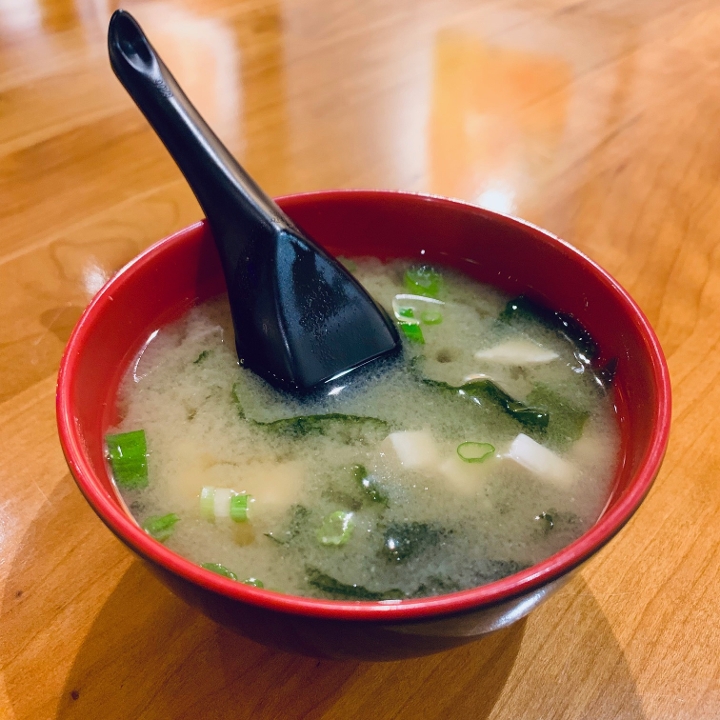 Order Miso Soup food online from Hot Woks Cool Sushi store, Chicago on bringmethat.com