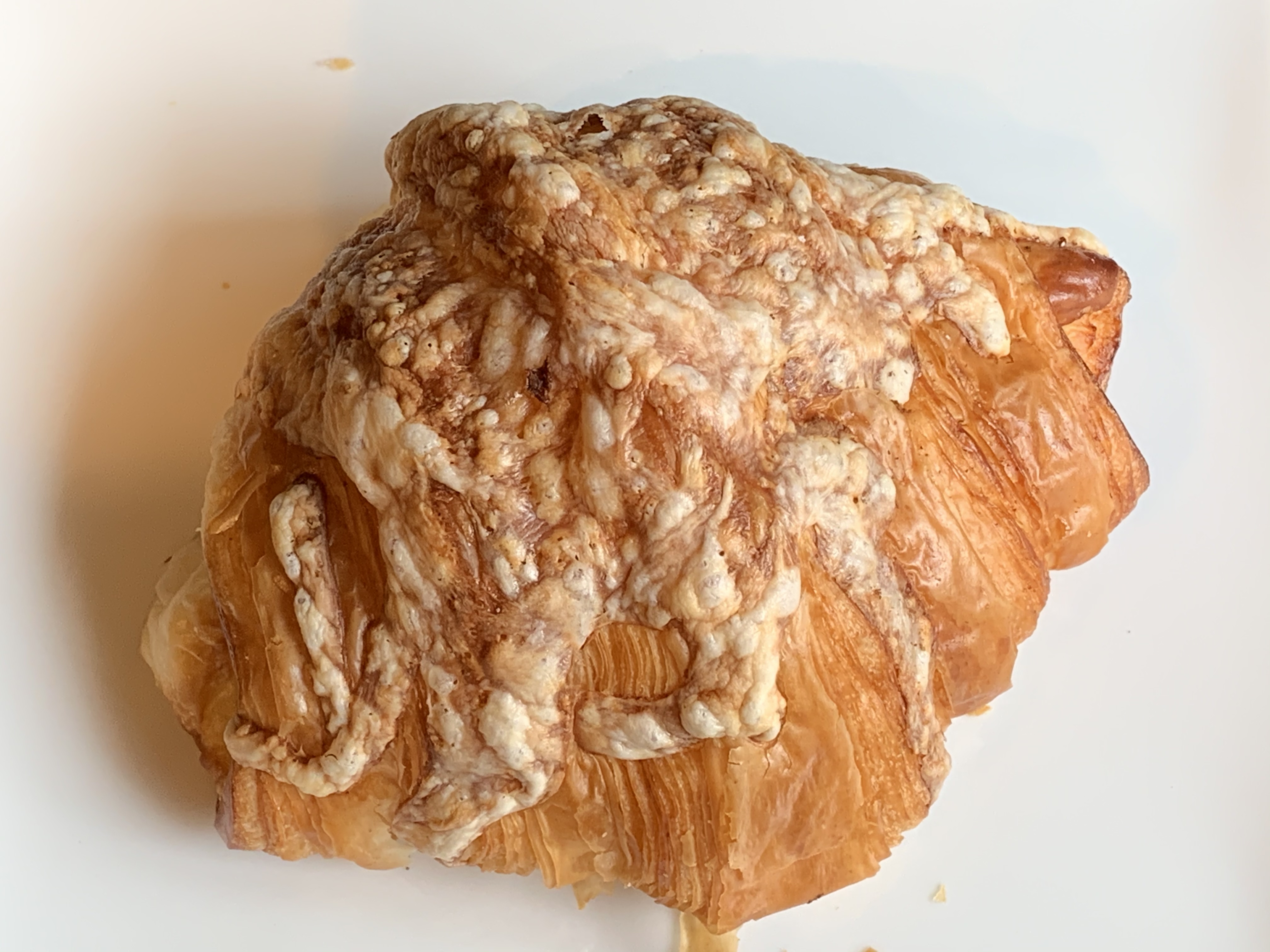 Order Ham and Cheese Croissant food online from Romeo And Juliet Coffee store, New York on bringmethat.com