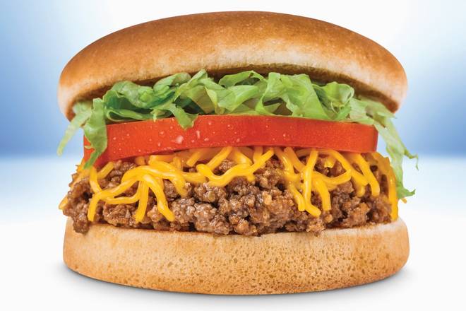 Order Taco Burger food online from Baker Drive-Thru store, Fontana on bringmethat.com