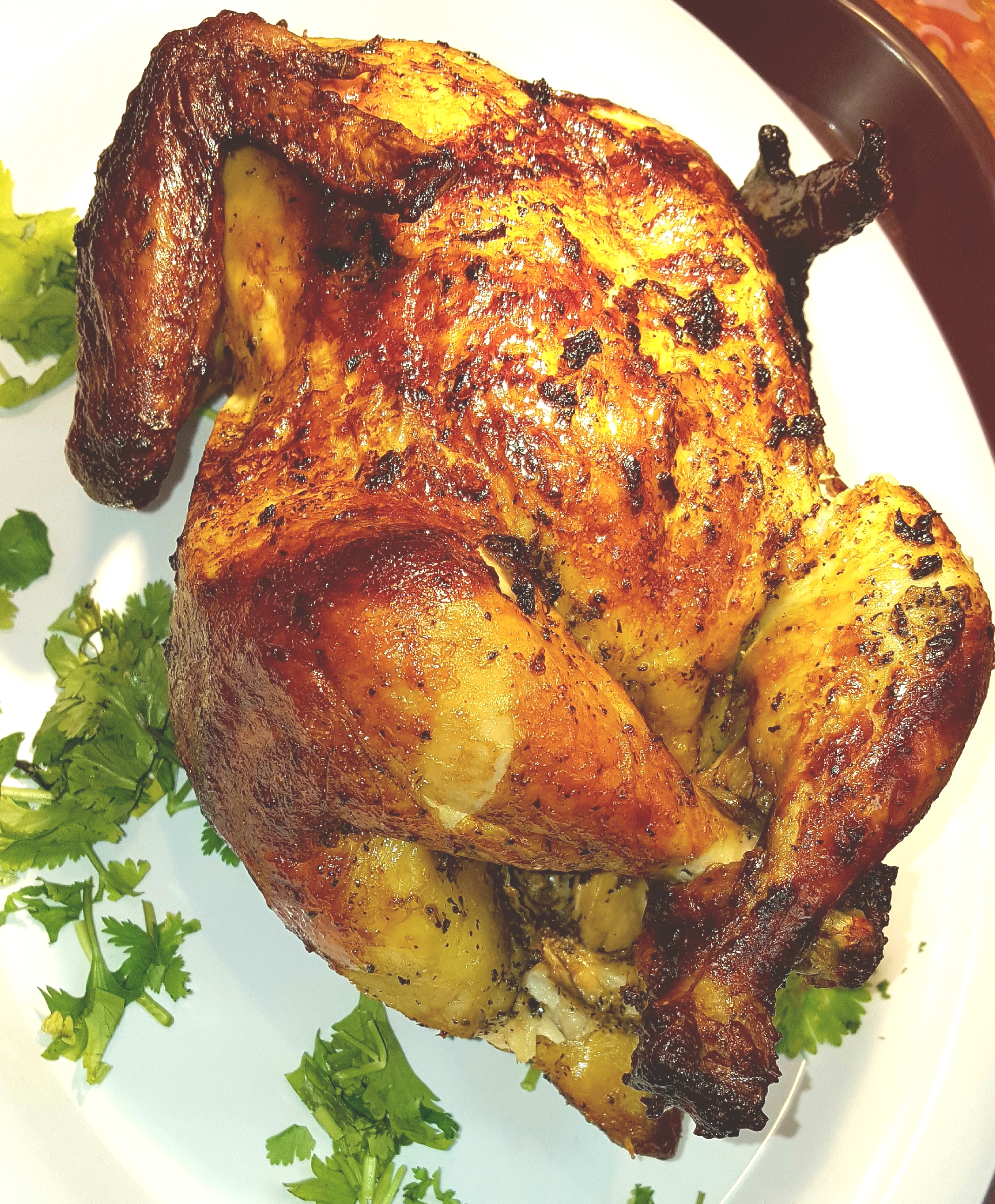 Order Whole Rotisserie Chicken food online from Punta Cana Coffee Shop & Restaurant store, Brooklyn on bringmethat.com