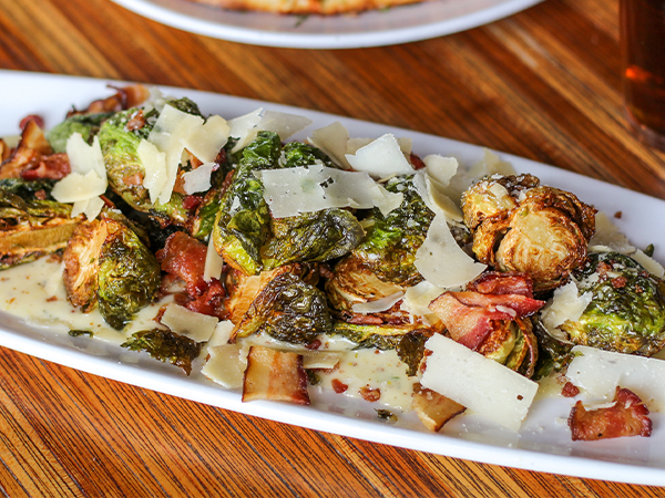 Order Crispy Brussels food online from Gravity Taphouse Grille store, Grand Rapids on bringmethat.com
