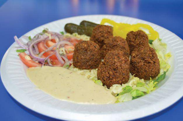 Order Side Falafel food online from Opa! Opa! store, Wilmington on bringmethat.com