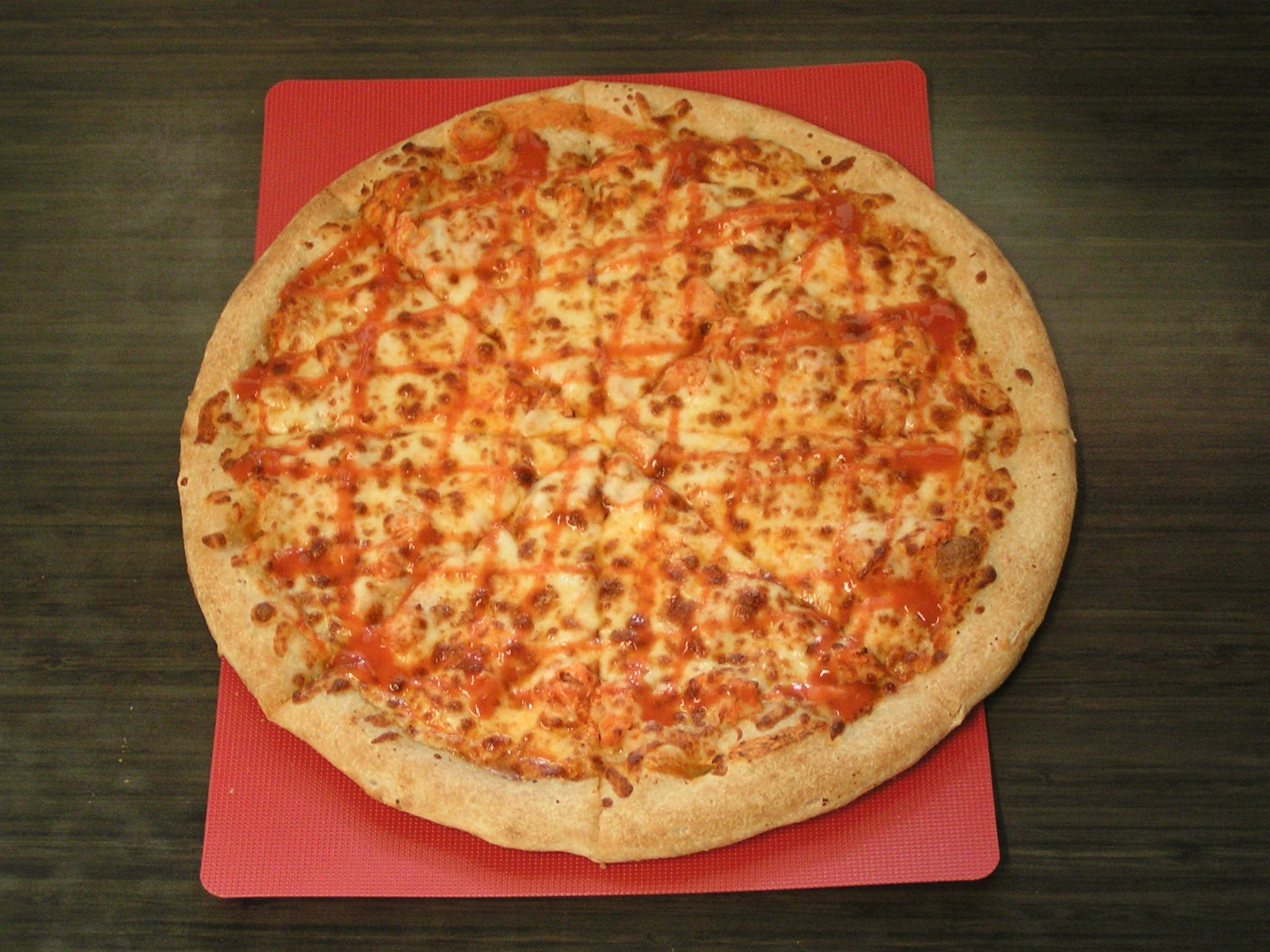 Order BUFFALO CHICKEN - 8"  PERSONAL food online from Pepperinos Pizza store, Lewistown on bringmethat.com