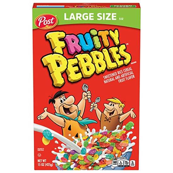 Order Post Cereal Fruity Pebbles food online from Exxon Food Mart store, Port Huron on bringmethat.com
