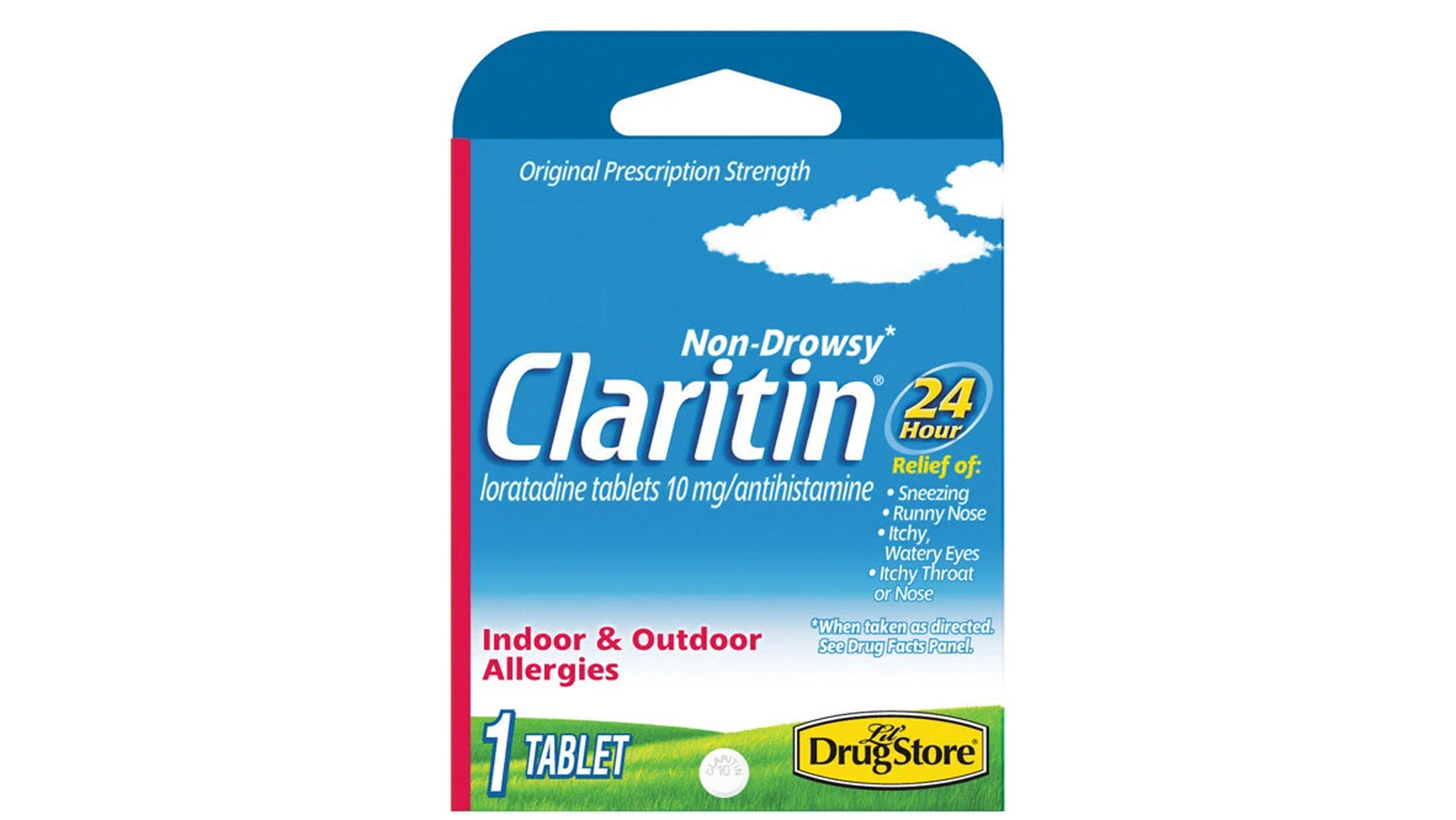 Order Claritin Allergy Non-Drowsy 1pc food online from Extramile store, Ontario on bringmethat.com