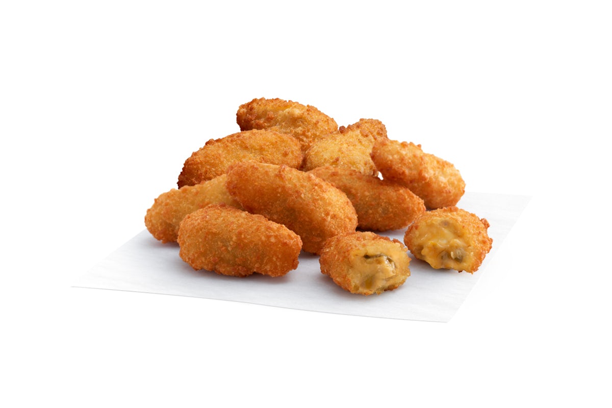 Order 9-piece Jalapeno POPPERS® Bites  food online from Hardee store, Smyrna on bringmethat.com