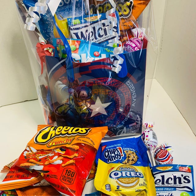 Order Kid's Avengers Snack Pack food online from Sweetheart Gifts store, Morrow on bringmethat.com