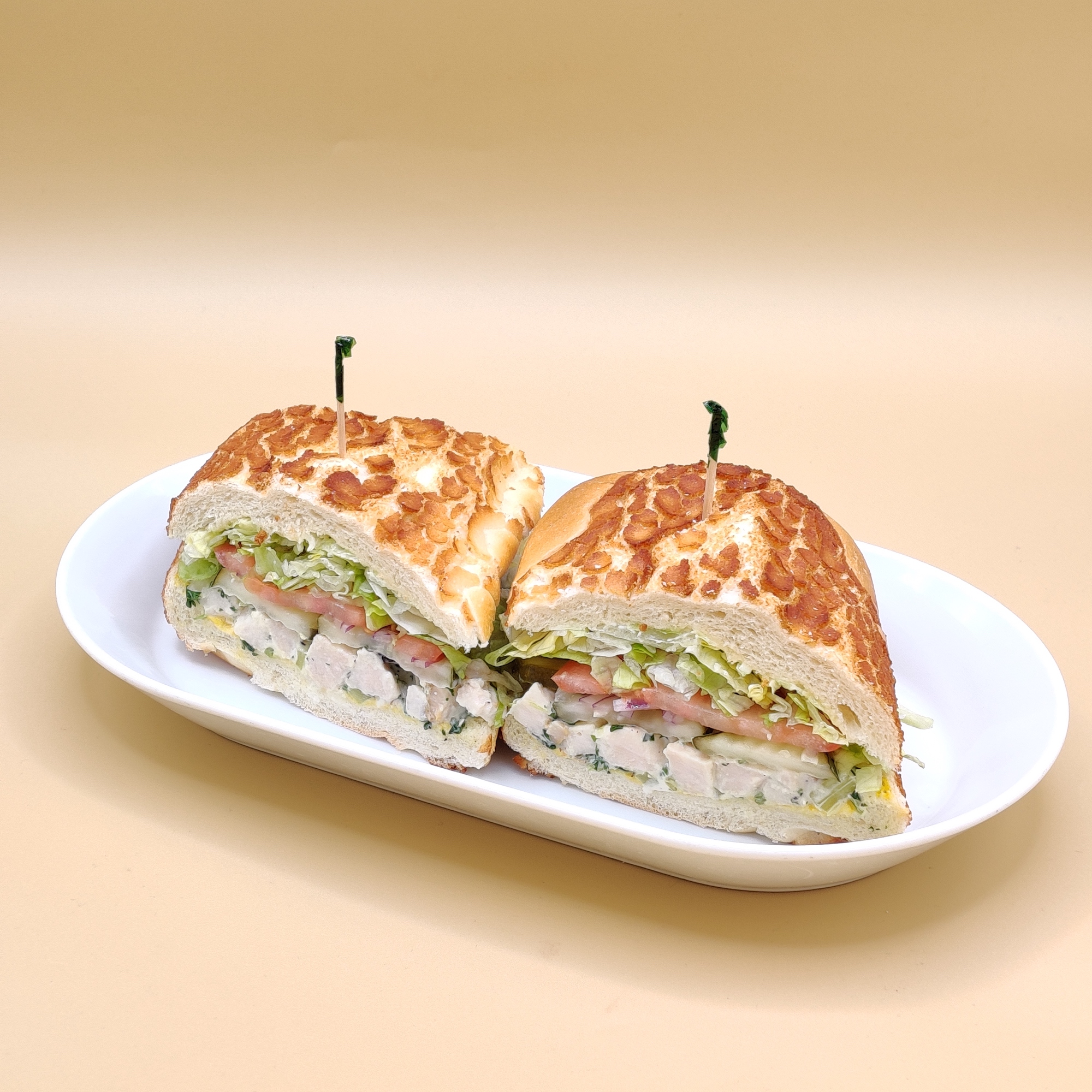 Order 17. Chicken Salad Sandwich food online from Spreadz store, San Jose on bringmethat.com