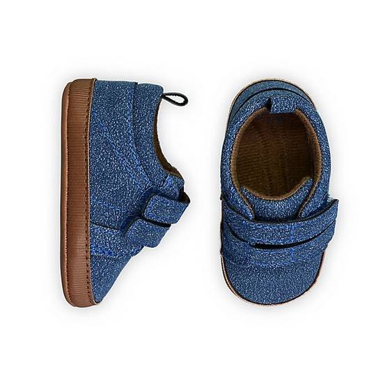 Order Goldbug™ Size 6-9M Solid Low Top Sneaker in Blue food online from Bed Bath & Beyond store, Lancaster on bringmethat.com