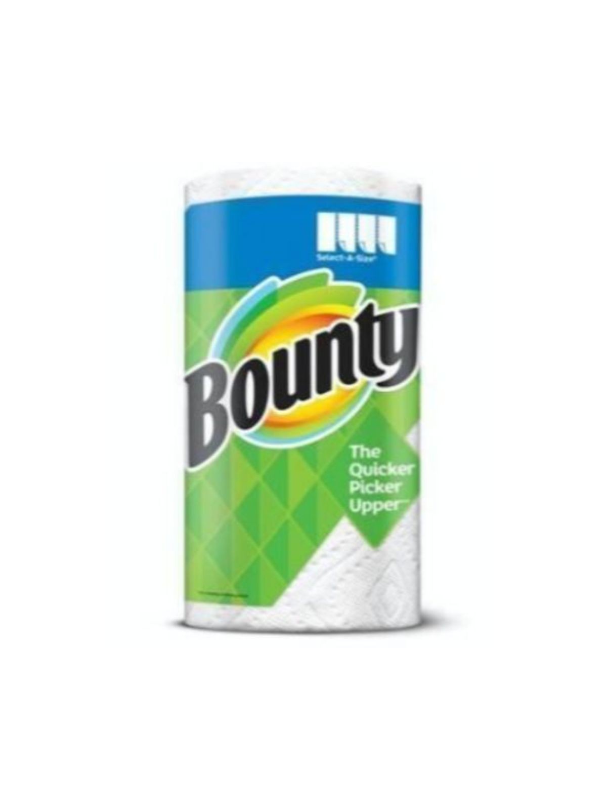 Order Bounty Paper Towels White (1 roll) food online from Stock-Up Mart store, Houston on bringmethat.com