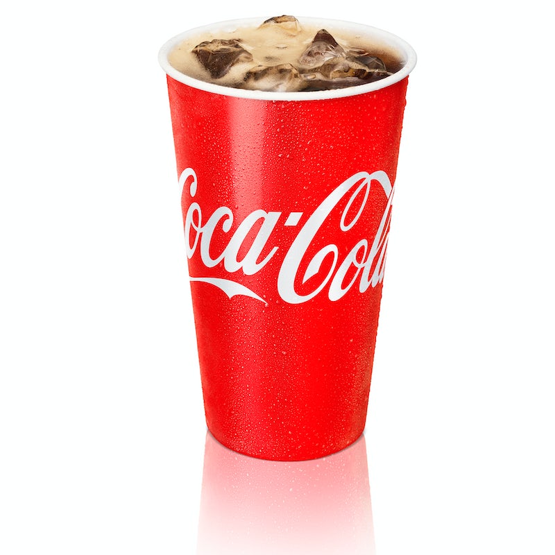 Order Coca-Cola® food online from The Burger Den store, Schertz on bringmethat.com