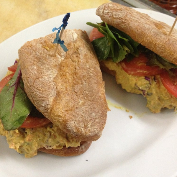 Order Exotic Tuna Sandwich food online from Becky's Bites store, New York on bringmethat.com