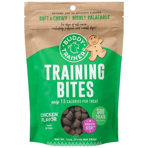 Order Buddy Trainers Training Bites Chicken - 10.0 oz food online from Walgreens store, Fayetteville on bringmethat.com