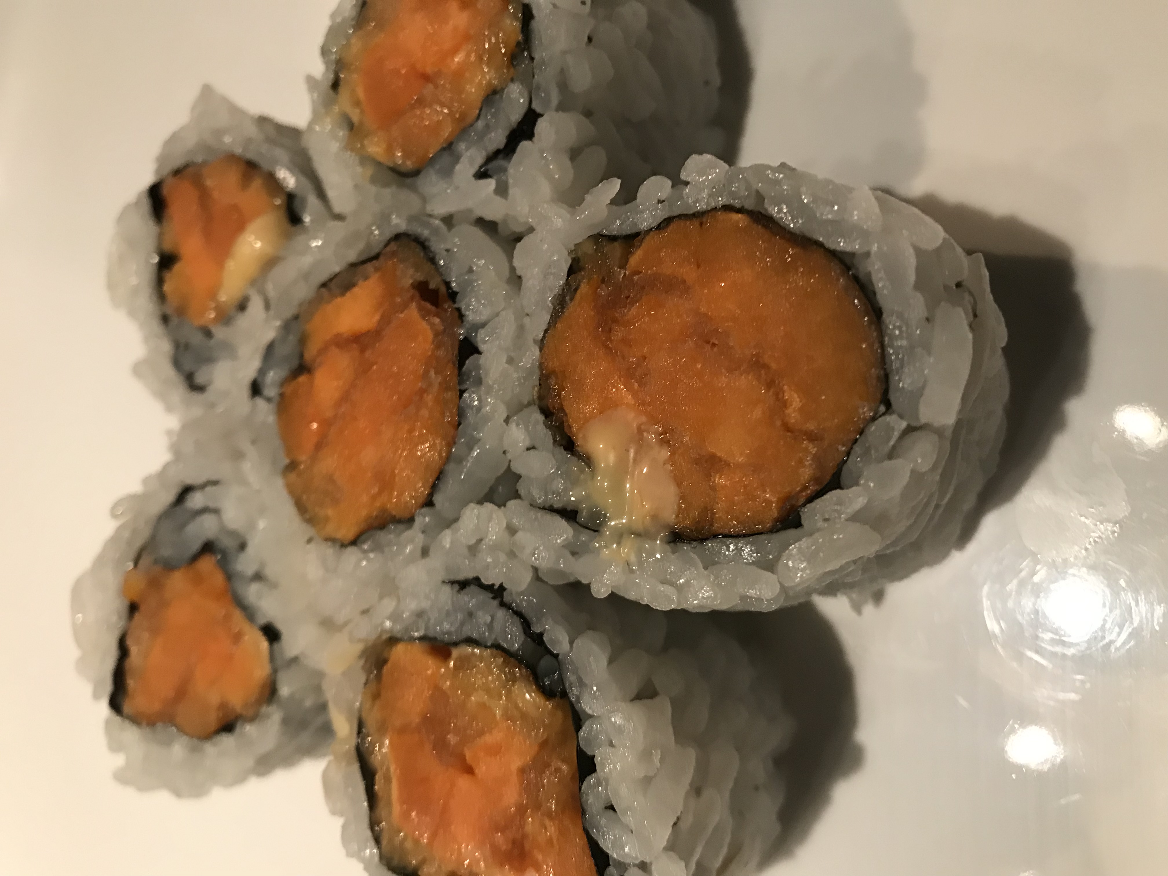 Order Spicy Sweet Potato Tempura Roll food online from Big Bite Sushi store, Chicago on bringmethat.com