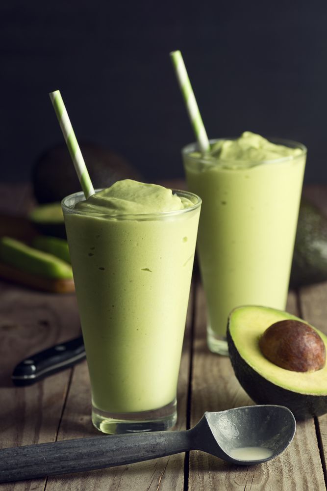 Order Awesome Avocado Smoothie food online from Village Hummus store, San Mateo on bringmethat.com