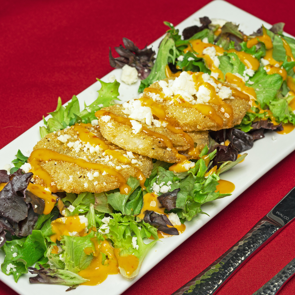 Order Fried Green Tomatoes food online from Haveli indian cuisine store, Atlanta on bringmethat.com