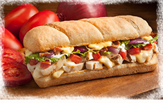Order Chicken Club Sandwich food online from Round Table Pizza store, San Francisco on bringmethat.com