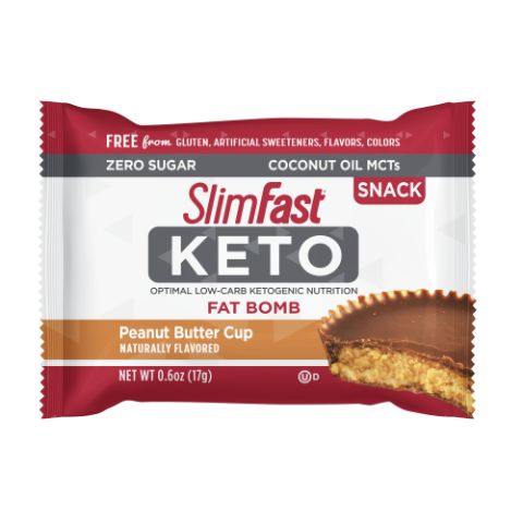 Order Slim Fast Keto Fat Bomb Peanut Butter Cup 0.6oz food online from 7-Eleven store, Lavon on bringmethat.com