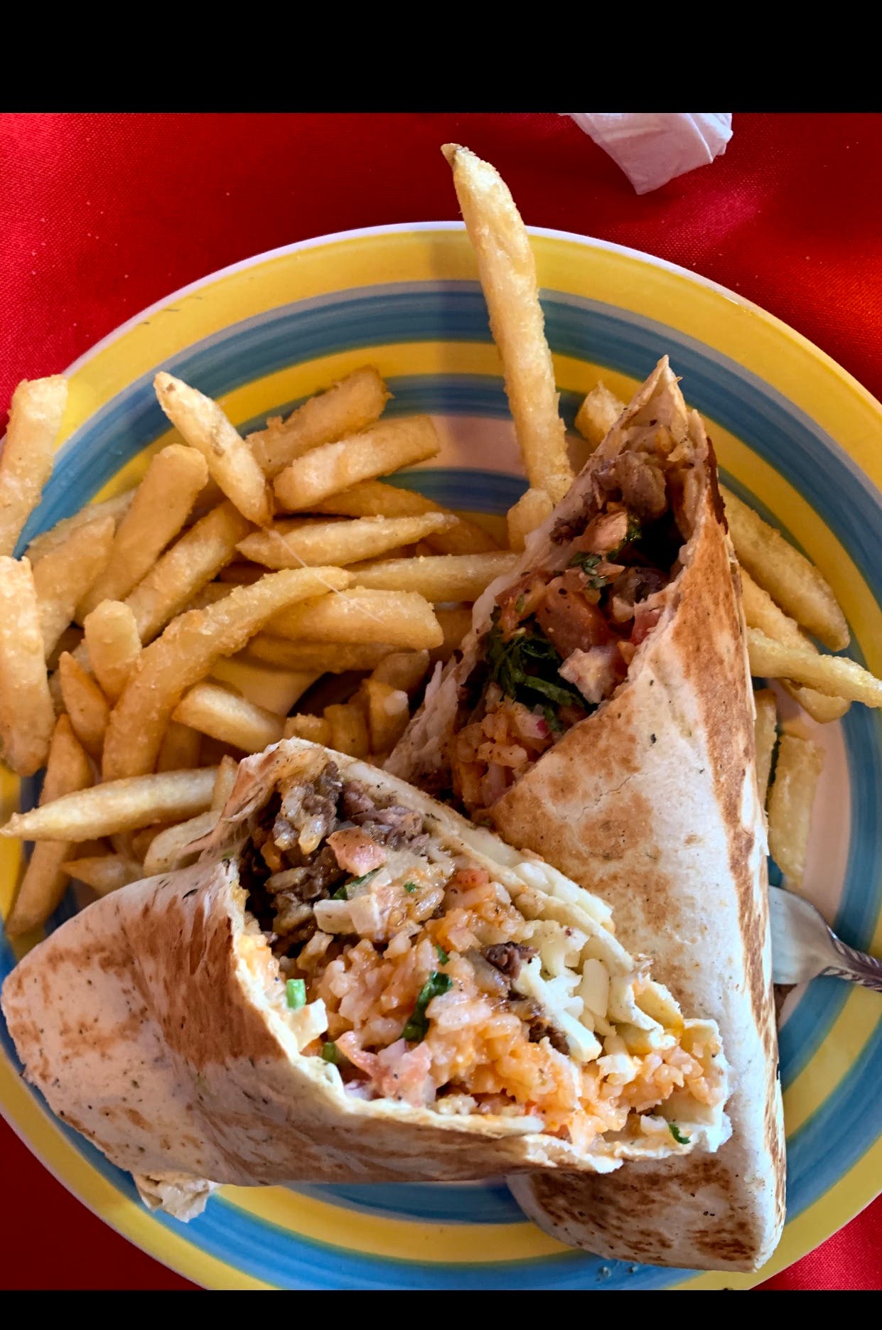 Order Burrito Wrap with Fries - Wrap food online from Caborcas store, Middletown on bringmethat.com