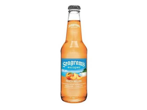 Order Seagram's Escapes Peach Bellini - 4x 11oz Bottles food online from Rayan Discount Liquors store, CHICAGO on bringmethat.com