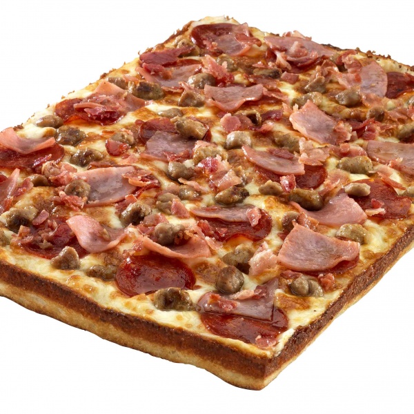 Order Meatza Square Deep Dish Pizza food online from Papa Romano's store, Troy on bringmethat.com