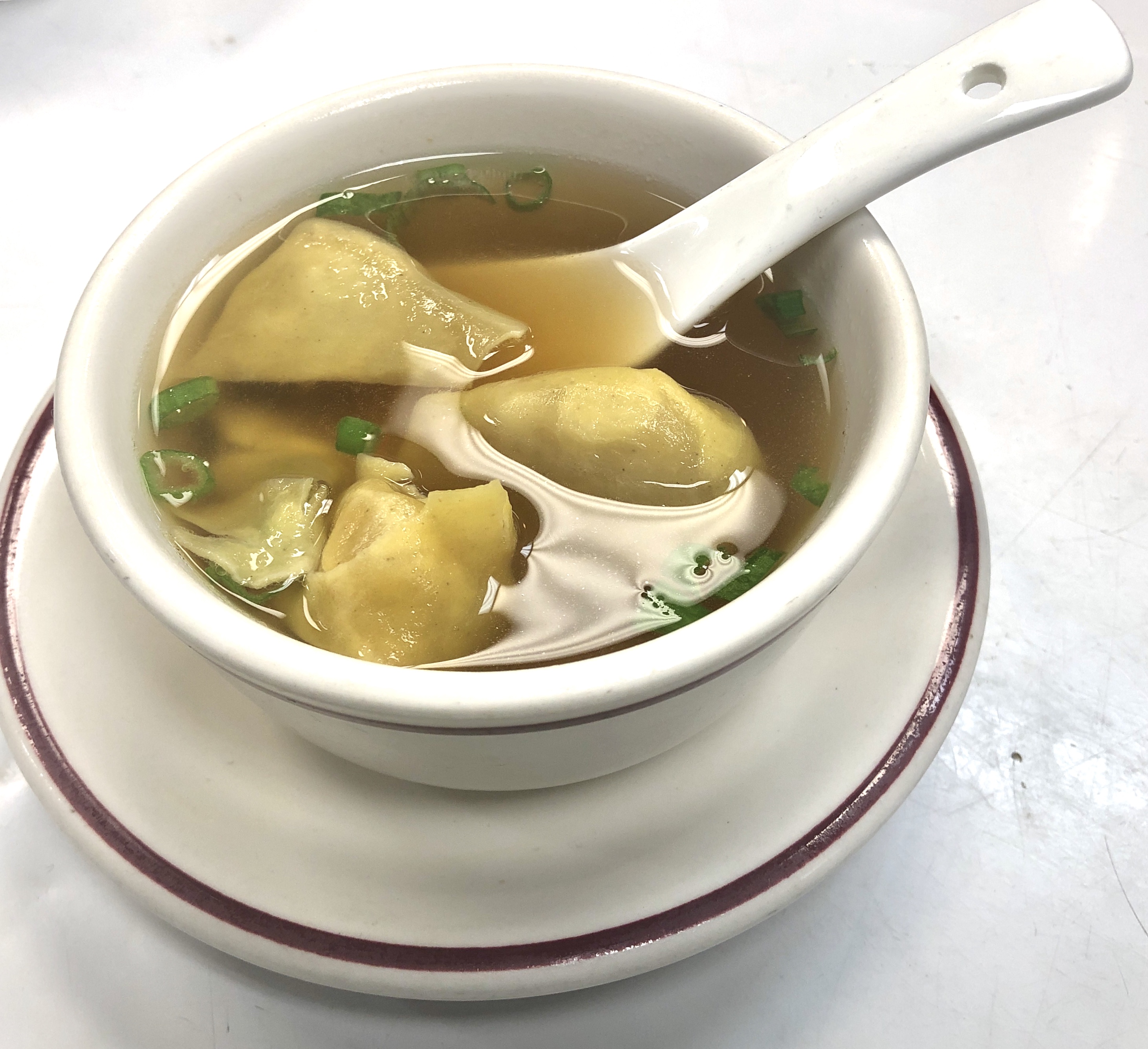 Order Wonton Soup food online from Oriental Cafe store, Harrisonburg on bringmethat.com