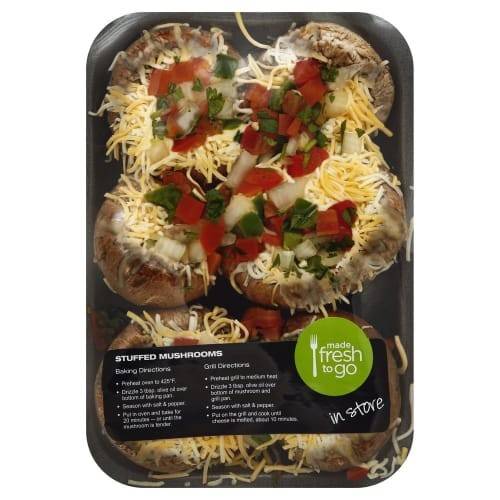 Order Mushrooms Pico De Gallo & Cheddar (1 package) food online from Vons store, Yucca Valley on bringmethat.com