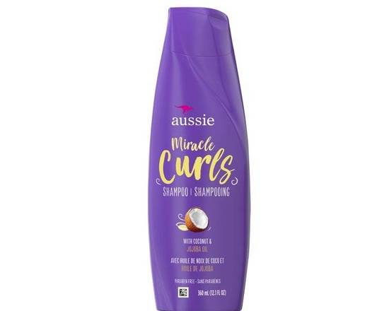 Order Aussie Miracle Curls Shampoo 12.1 fl oz food online from iDa Beauty Supply Store store, Middletown on bringmethat.com