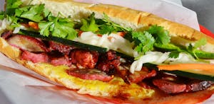 Order 6. Chinese BBQ (Xa Xiu) food online from Banhwich Cafe store, Lincoln on bringmethat.com